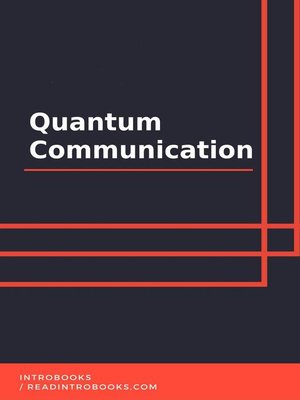 cover image of Quantum Communication